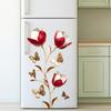 Watermelon Drink Wall Sticker for Kitchen Self Adhesive Decal for Refrigerator Summer Fruit Art Decoration for Home Cafe