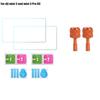 RC/RC2 Film Protector Mini 3/ mini 4 Remote Controller Tempered Glass Thumb Rocker for DJI Mini 3/Mini 4 Accessories