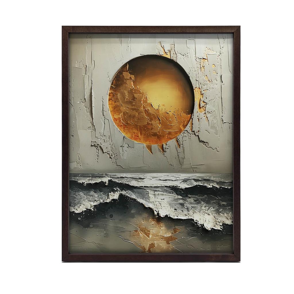 Golden Horizon Golden Horizon, 30X40 Cm, Frameless, Matte Paper 230 Gsm