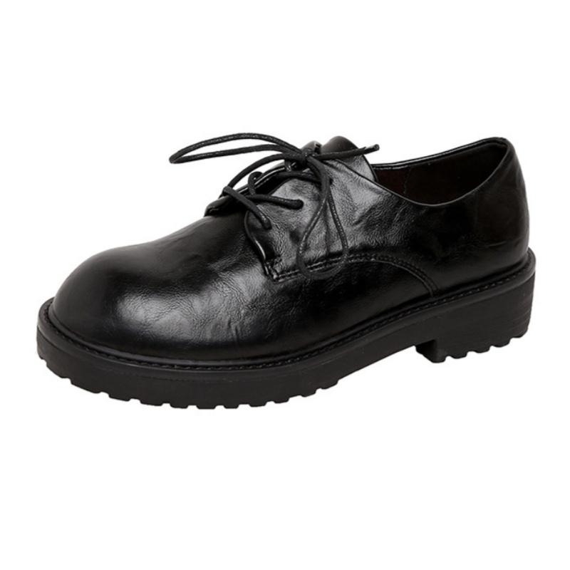 Fashion 2025 New Spring Autumn British Style Leather Women Loafers Mary Jane Retro Buckle Loafers Casual Elegant Soft Ladies Shoes