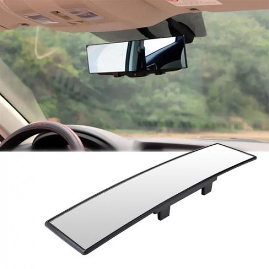 300MM Wide Interior Convex Clip On Rear View Clear Mirror Universal