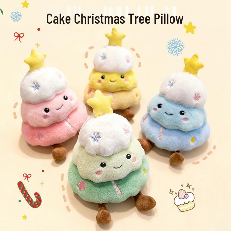Cute Cartoon Christmas Tree Plush Toy - Rag Doll Ornament Christmas & Children's Day Gift
