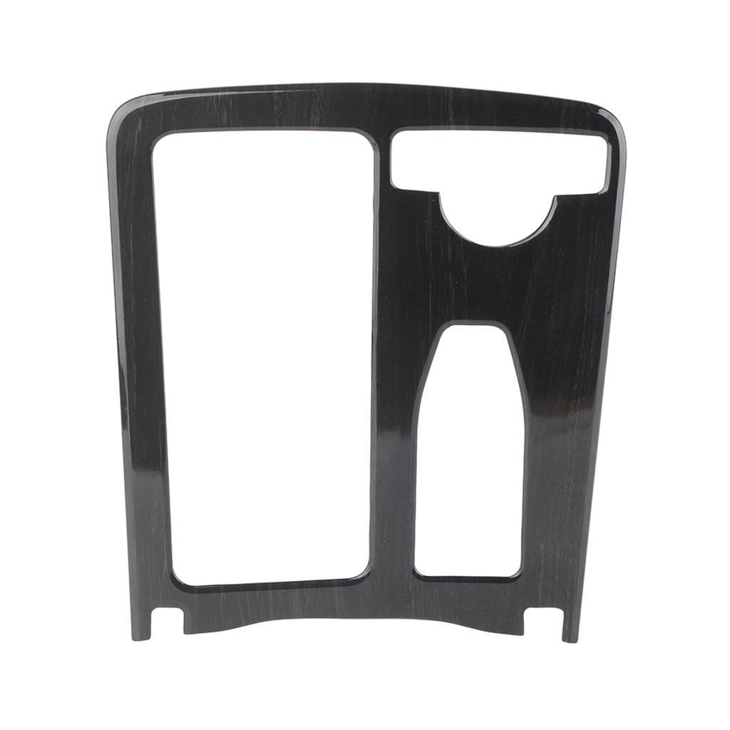 Central Console Cup Holder Frame Fit for Benz C Class W204 08‑13 Black Wood Grain Right‑Hand Driving