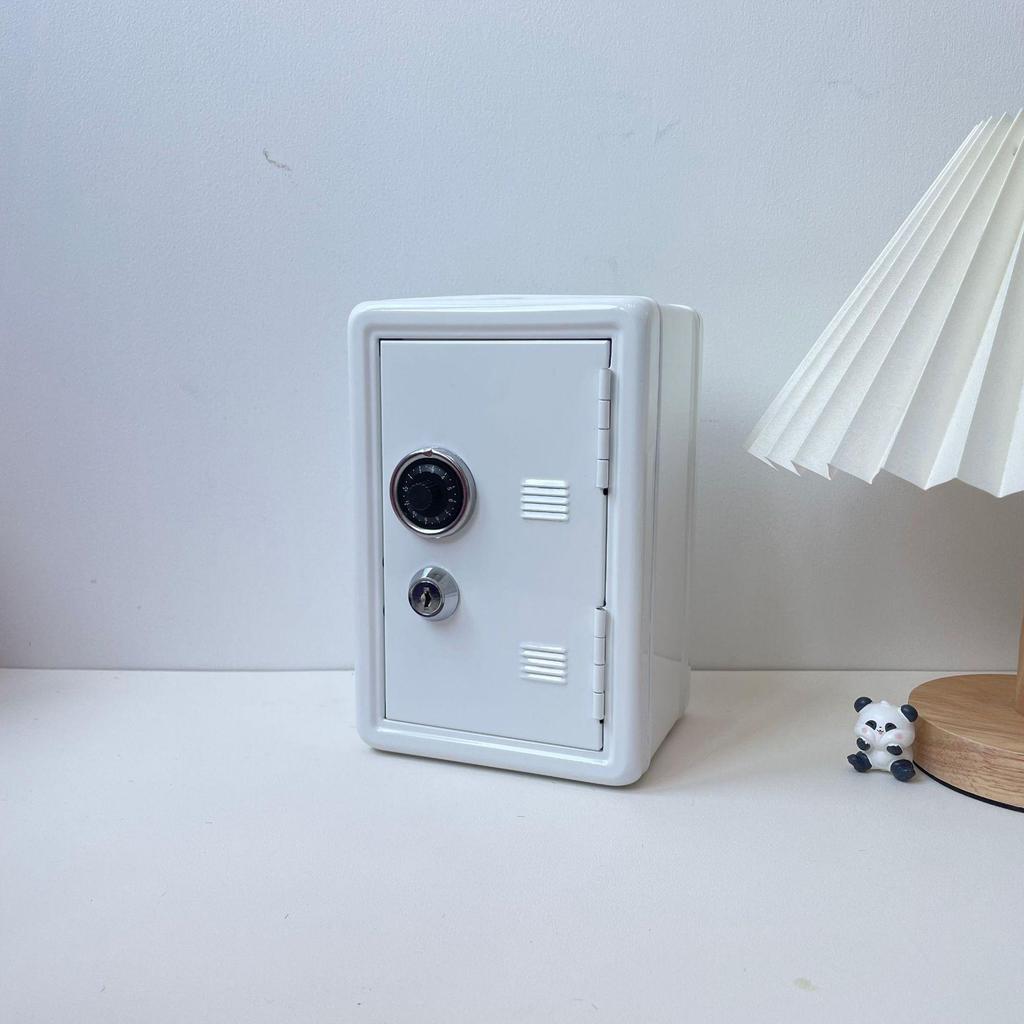 Creative Children's Coin-Operated Mini Safe Piggy Bank Cash Savings Box