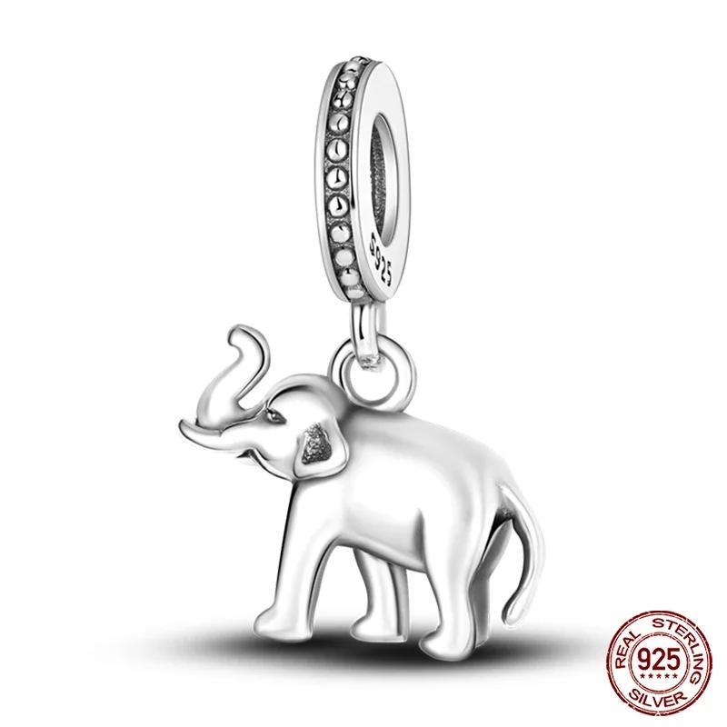 925 Silver Fashion Camera Coffee Cup Flower Charms Beads Fit 925 Original Bracelet DIY Birthday Jewelry Making for Women