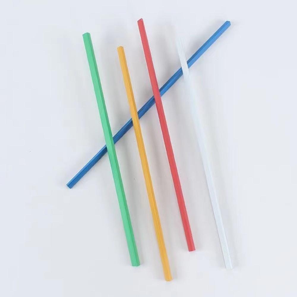10 Pcs Tailorable Slide Binder Clamp Bar Transparent Thickened Sucker Rod Clamp  Bookbinding