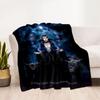 Gothic Style Blanket Soft & Cozy Great for Bed Chair Livingroom Four Seasons Universal Playful Design Suitable for Gifting Relatives and Friends