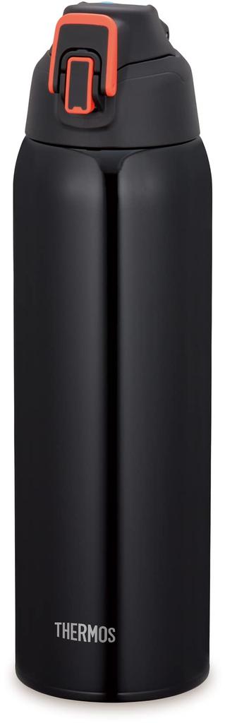 Thermos Water Bottle Vacuum Insulated Sports Bottle Black Valencia Cold Storage Only BKV 1.5L FHT-1502F