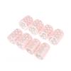 8 Stuks Extra Grote Aluminium Kern Zwart Grijs Haarrollers Set Meerdere Maten Klittenband Jumbo Luchtige Pony Magische Slaap Krulstaaf 60mm