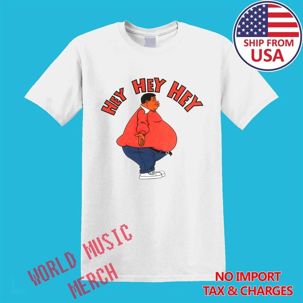 Fat Albert Hey Hey Hey Men s White Size S-5XL 2XL