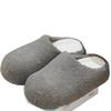 Women's Lightweight and Comfortable Non-slip Heightening Winter Warm Plush Lining Non-slip Durable Casual Stirrups Cotton Slippers