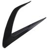 Front Fog Light Covers Right ABS Black for Mazda Roadster Aero Bumper Exterior Custom Parts Universal Aftermarket Parts (Left & Set) - Plastic, -