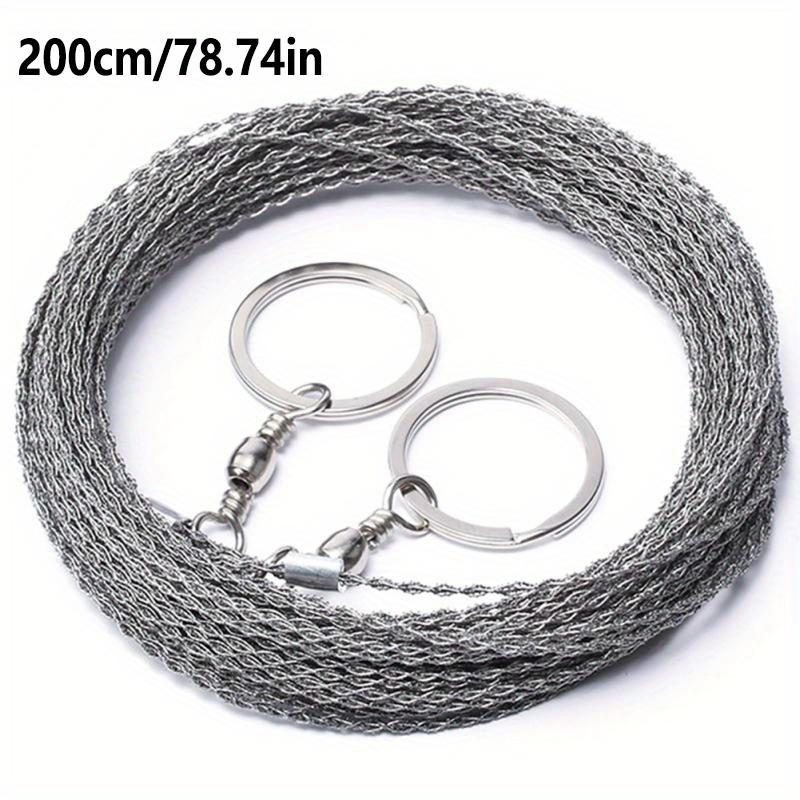 

**Portable 19.69 Hand Chain Saw – Manual Wire Saw for Camping, Travel & Emergency Survival Gear. No Battery Needed!**
