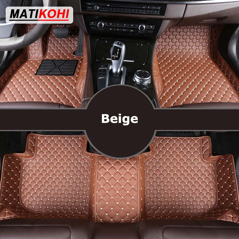 MATIKOHI Custom Car Floor Mats For Skoda KAMIQ Auto Carpets Foot Coche Accessorie