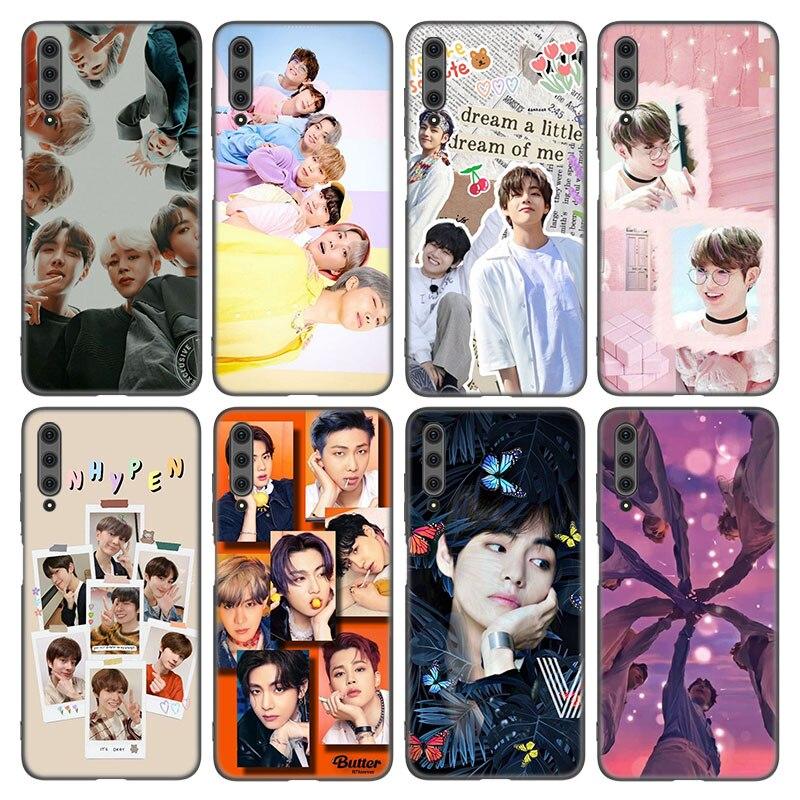 

Чехол для телефона Dancing Kpop-Group-Boys для Huawei Honor 7A 8A 9X 20 Pro 8 10X Lite 7S 8C 8S 8X 9A 9C 10i 20i 30i 20E 20S, черный чехол