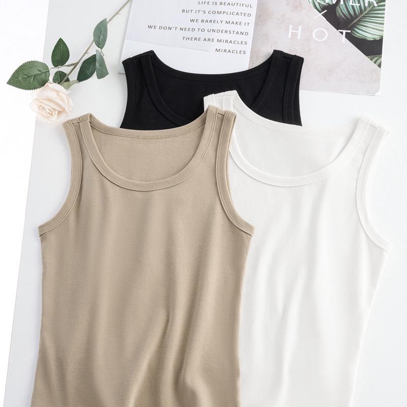 

Women s Y-Back Tank Top Camisole - High Elastic Spandex, Round Neck Sleeveless Design S (80-95 jin)