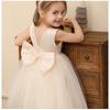 Sleeveless Mesh Tulle Puffy Princess Dress For Kids Girls Wedding Party Birthday