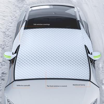 Car Windshield Snow Cover Ice Protection Waterproof Windshield Protector Easy Installation Foldable Storage