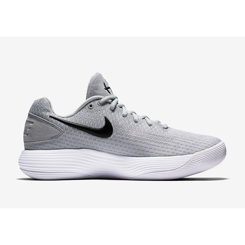 Nike Hyperdunk 2017 Low 'Wolf Grey' (Unisex) Wolf Grey / Black-White Basketball Shoes 897637 100