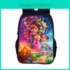 Super Mario Bros Backpack For Kids With Breathable Nylon Material For School Use