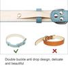 Weiches PU-Leder Hundehalsband, Verstellbares Haustier-Halsband für Hunde, Bequemes Welpen-Katzenhalsband, Halsband-Halsbänder