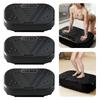 BT Fitness Equipment with RC & Rope Waist Slimming Vibration Machine 120 Modes Massage Vibration Plate for Home Office Exercise