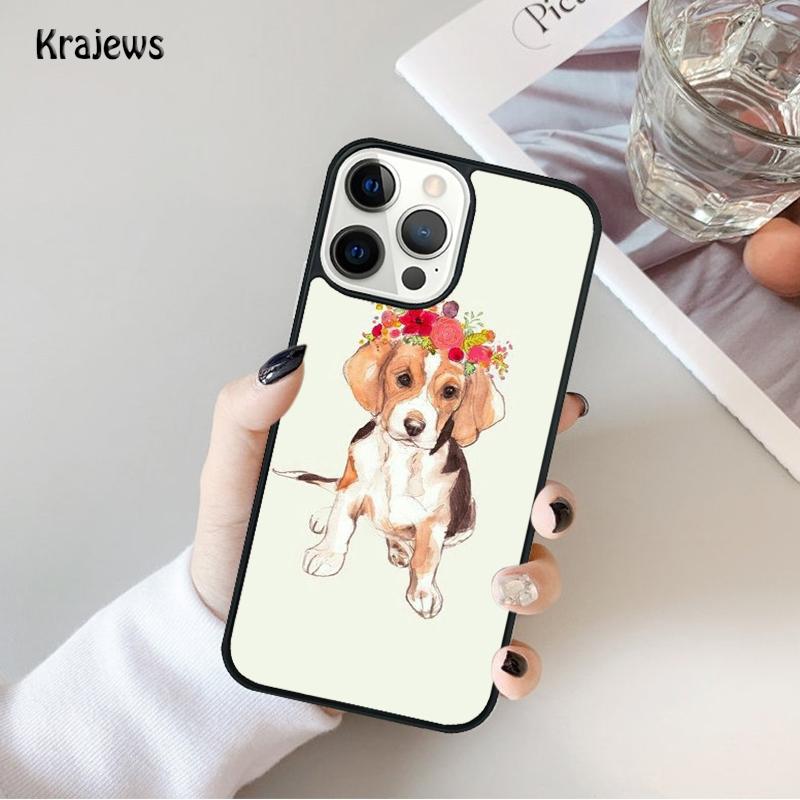 Beagle Dog Phone Case For iPhone 17 Air 16 15 14 Max Plus 11 12 13 Pro Max Phone Cover Coque