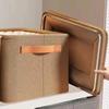 Kleiderorganizer Vlies Kleiderschrank Kleideraufbewahrungsbox für Unterwäsche T-Shirt Jeans Aufbewahrungskorb Schrank Kleinkram Organizer