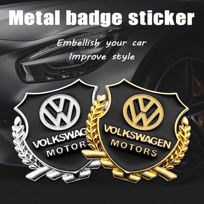 Badge Sticker Car 3D Metal Emblem Decal Exterior Styling Accessories For VW Volkswagen Scirocco Polo K55 Golf GTD B7 Tiguan 2012 MK3