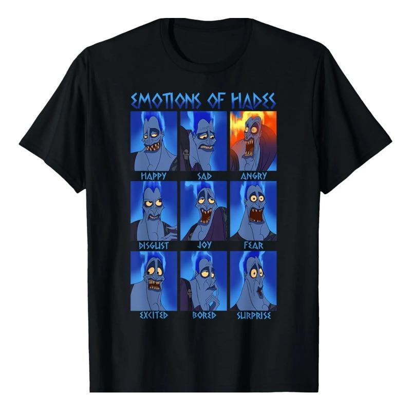 Camiseta Con Estampado Hades Emotions De Disney Hercules S