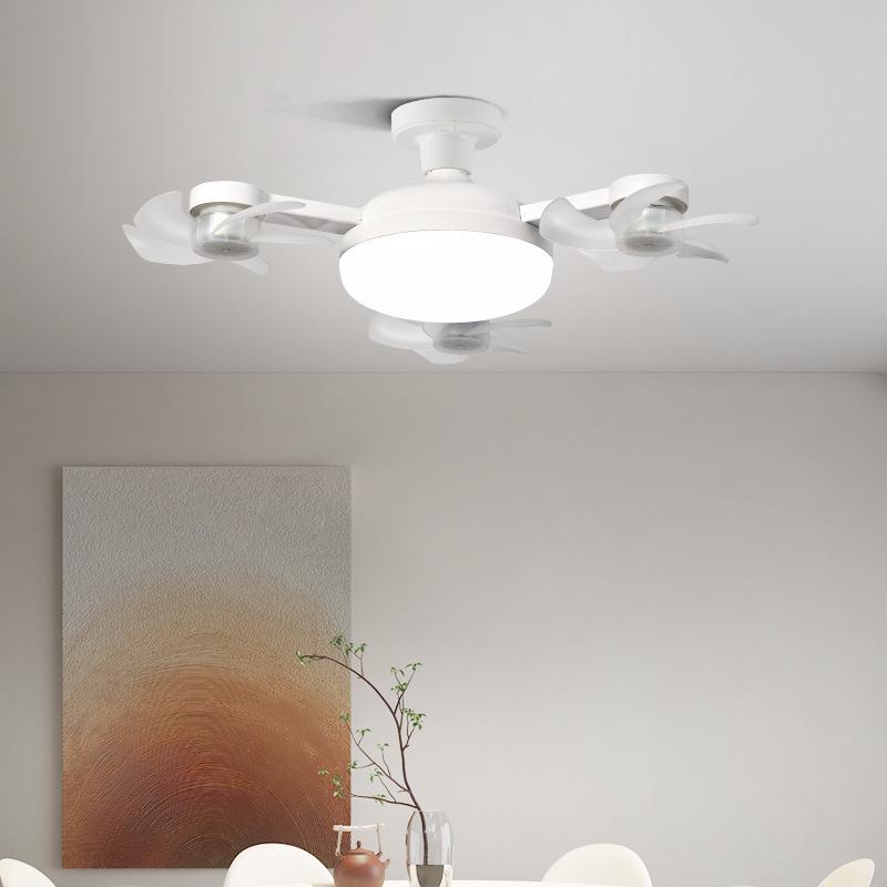 Smart Energy-Saving Ceiling Fan with Silent Remote Control and Eye-Friendly Light for Bedroom or Dining Room