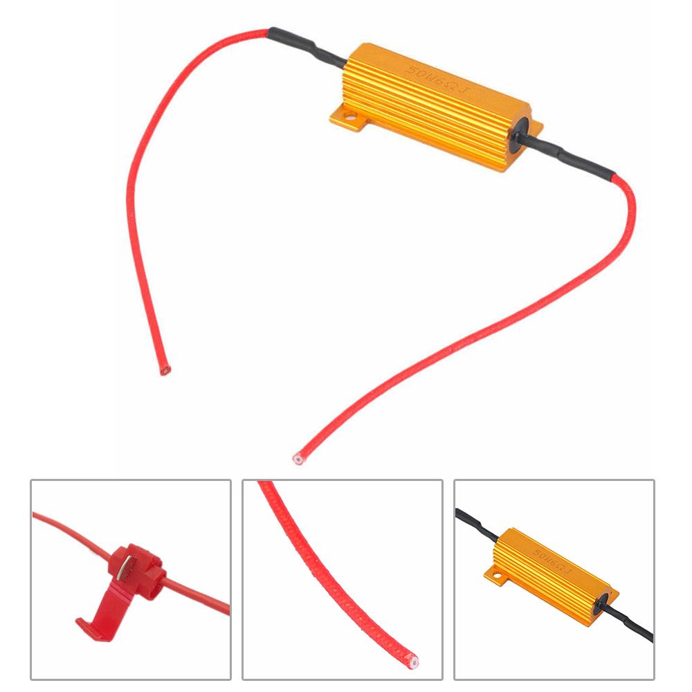 Turn Signal Light Load Resistors 6 OHM Electrical Replacement Accessories