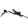 For DUCATI Diavel 1260 2019-2022 Motorcycle Rear Short Tail Stock License Plate Holder Tailstock Bracket LED Light