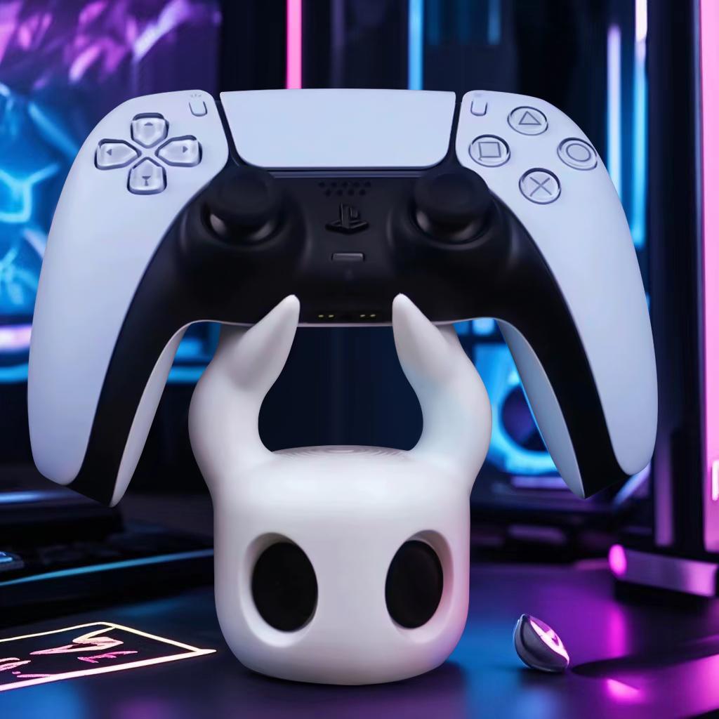 Anime Çevresel Hollow Knight Oyun Kumandası Standı Xbox Ps4 Ps5 Yaratıcı 3D Baskı Standı Bilgisayar Masaüstü Depolama Süsü