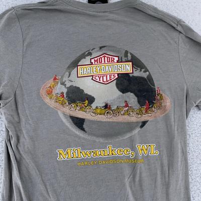 Harley-Davidson Museum T-Shirt Klein Milwaukee Wisconsin Motorrad Biker Tee
