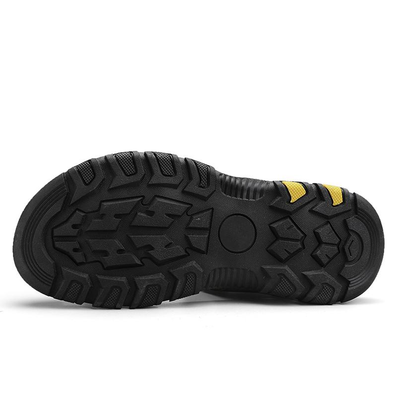 Fashion New Men's Sandals Summer Genuine Leather Sandals Men Outdoor Casual Lightweight Beach Sandals Fashion Men's Sneakers Large Size