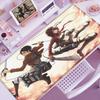 New Cool Anime Attack On Titan Large Mouse Pad Computer Non-slip Mousepad XXL 900x400mm Gaming Laptop Keyboard Mouse Mats Carpet