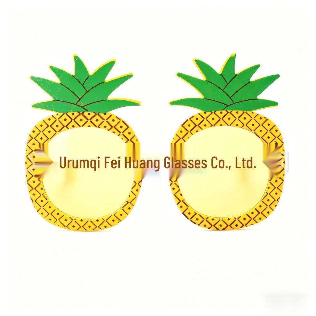 Hawaiian Beach Party Glasses: Coconut Tree, Flamingo, Parrot, Ice Cream, Flower & Wine Glass Fun