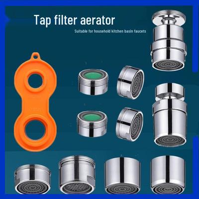 Universal Kitchen Faucet Aerator Extender, Copper Mesh Accessory