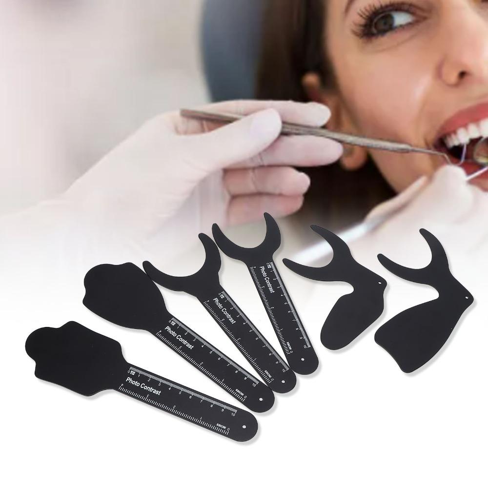 Black Dental Photo Contrast Metal Oral Black Background Board  For Intraoral Imaging