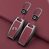 Zinc Alloy Genuine Leather Auto Smart Key Fob Cover Case Fit For Great Wall Cannon Series Power H6 Series Cannon Series P Series M4 Hover Series