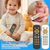 Baby TV Remote Control Toy, Remote Control Music Learning Baby Toy