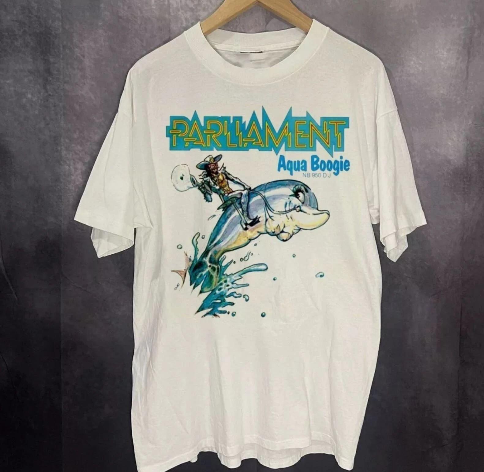 Funkadelic Parliament Band Aqua Boogie Band White S to 5XL Shirt VK293 XXXL