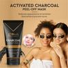 Globus Naturals Activated Charcoal Peel Off Mask Enriched with Vitamin-E and Argan Oil 100 gm