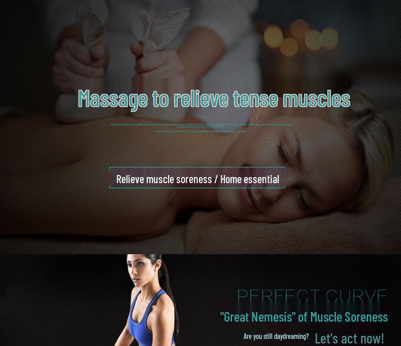 Acupoint Muscle Relaxation Yoga Massage Roller Stick