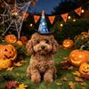 Halloween Pet Winter Warm Clothing Set, Dog Clothes Winter Style, Cat Costume