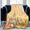 1pc, Charming Chip 'n Dale Acorn Adventure Blanket Cozy Home Decor Blanket for Couch, Bed, Travel, Camping, Car, Beach, Office Nap Perfect