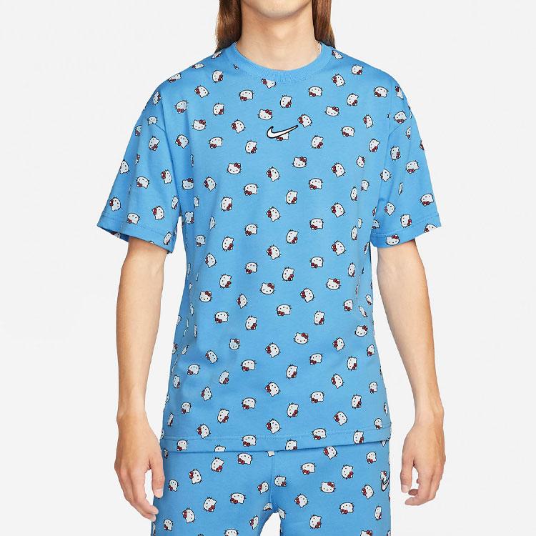 Nike x Hello Kitty T-Shirt (Asia Sizing) Blue Men Streetwear DR5520-412