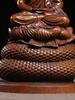 Ancient Snake Buddha Carved Wooden Imitation of Ancient Buddha