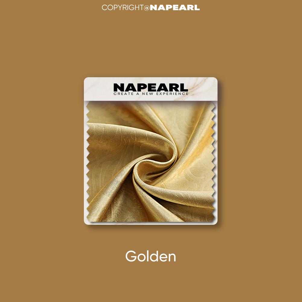 

1PC NAPEARL Модні та елегантні європейські тюлеві штори з видовбаними тюлями для домашнього декору вітальні та спальні Golden curtain-300x260cm